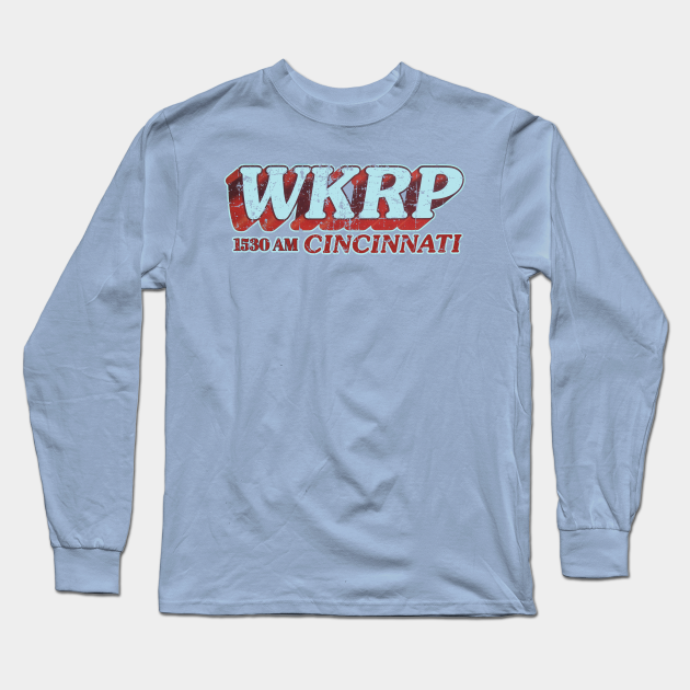 WKRP in Cincinnati - Wkrp - Long Sleeve T-Shirt | TeePublic